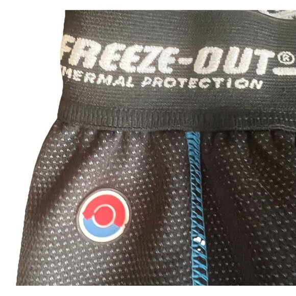 Freeze Out Thermal Protection Pants Adult XL Base Layer Black Polyester Mens - Picture 2 of 6